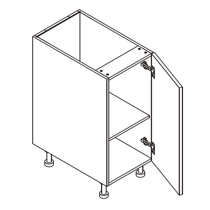Base Full Door Cabinet - One Doors - Kabinets.ca