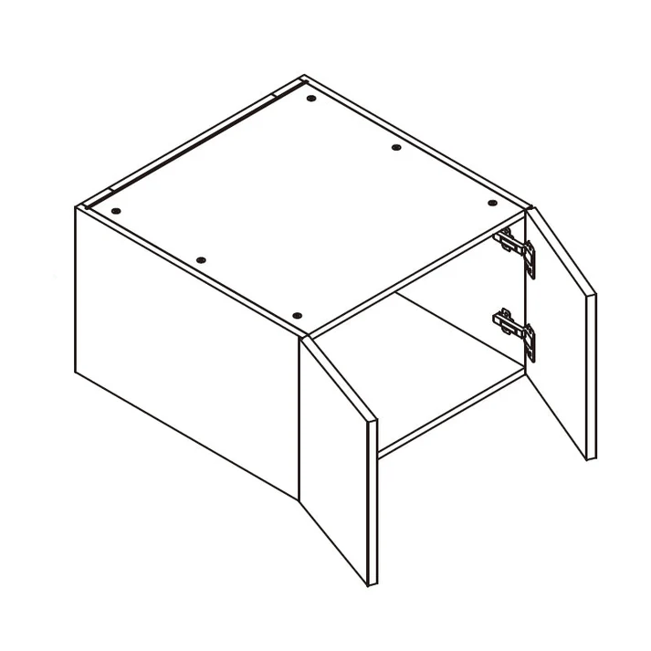 Wall Fridge Cabinet - 24 Inches Deep - Kabinets.ca