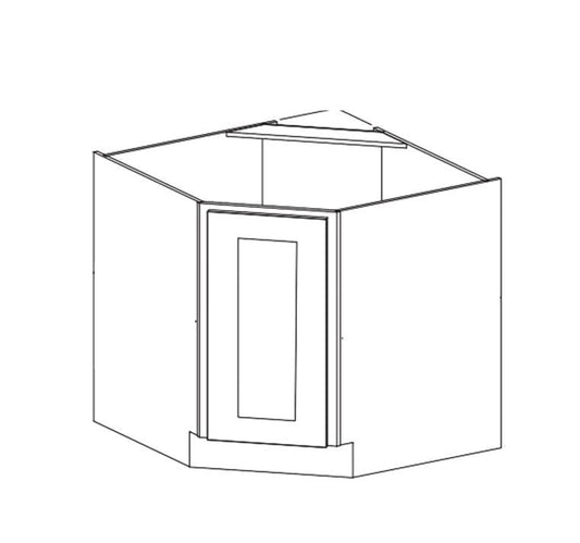 Framed - Diagonal Corner Base Cabinet - Kabinets.ca
