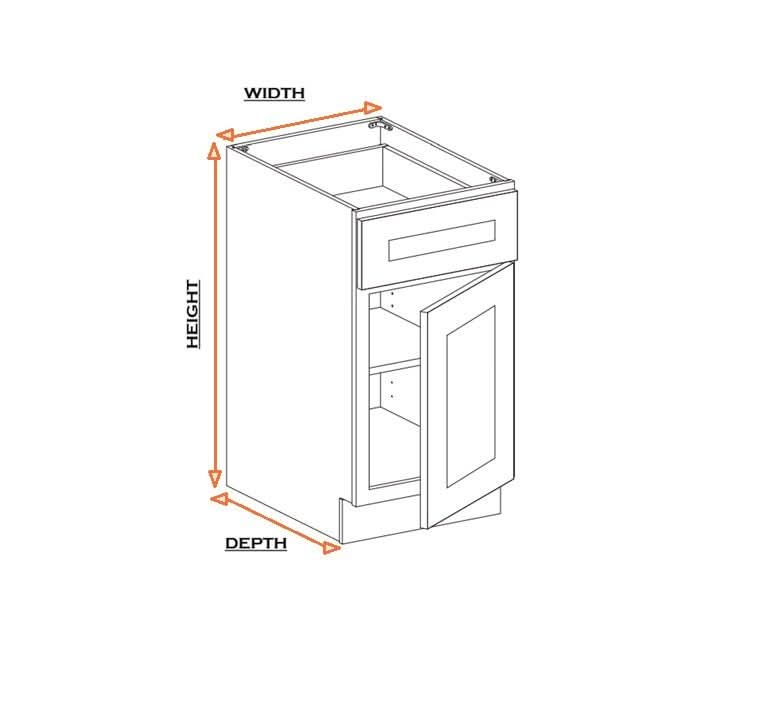 Framed - Diagonal Corner Base Cabinet - Kabinets.ca
