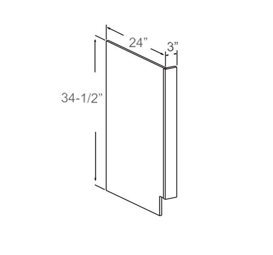 Framed - Dishwasher Panel With Return Filler - Kabinets.ca