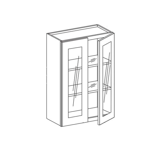 Framed - Double Door Wall Cabinet (12" Deep) - Kabinets.ca