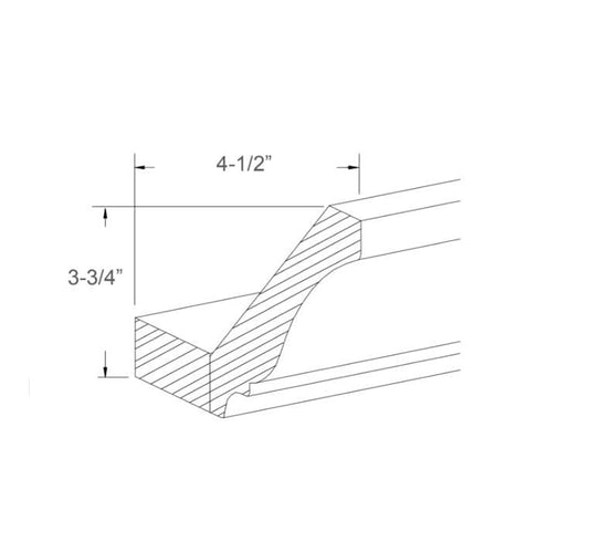 Framed - Large Crown With Base Molding - Kabinets.ca