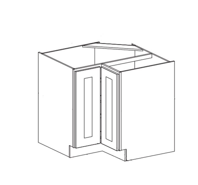 Framed - Lazy Susan Corner Base Cabinet - Kabinets.ca