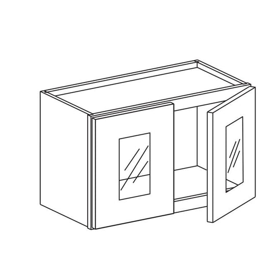 Framed - Mini Double Door Wall Cabinet (12" Deep) - Kabinets.ca