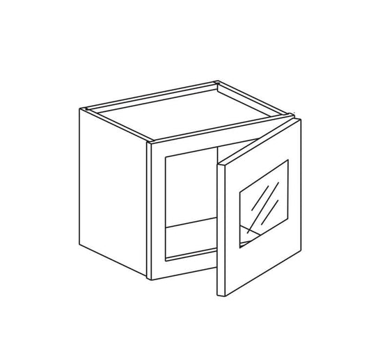 Framed - Mini Single Door Wall Cabinet (12" Deep) - Kabinets.ca
