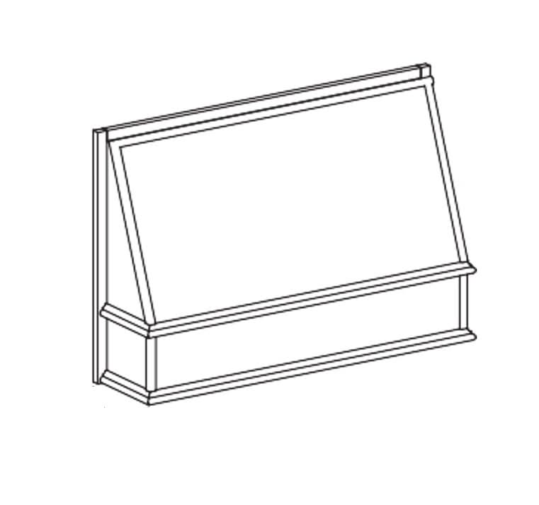 Framed - Range Hood Cover (27" Deep) - Kabinets.ca