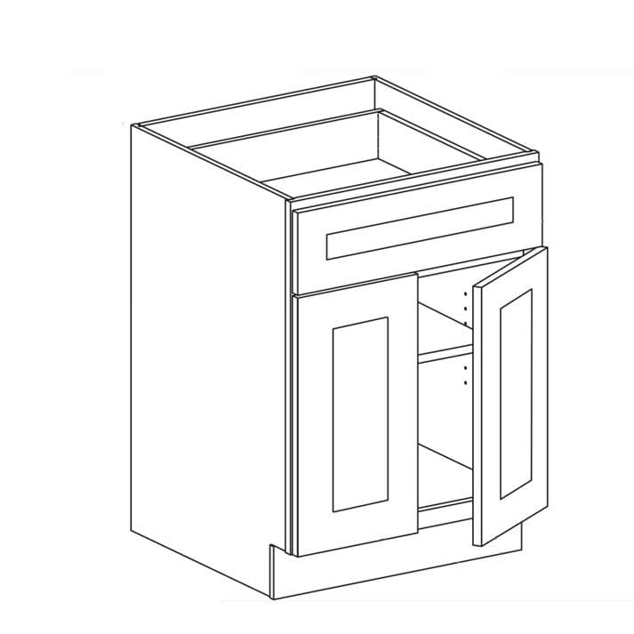 Framed - Top Drawer/Door (Medium) Base Cabinet - Kabinets.ca