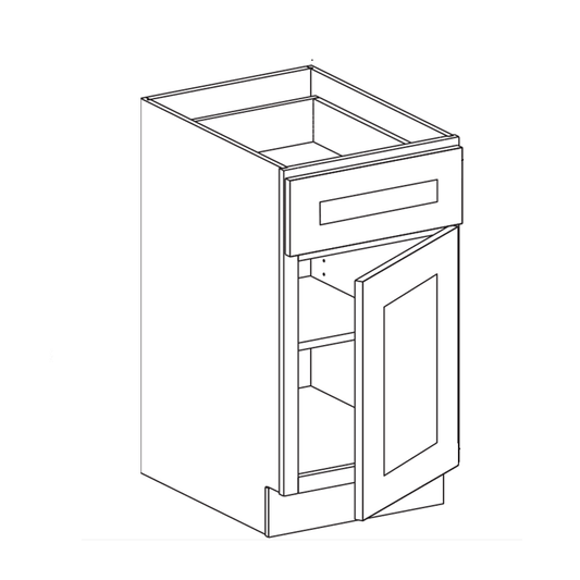 Framed - Top Drawer/Door (Small) Base Cabinet - Kabinets.ca