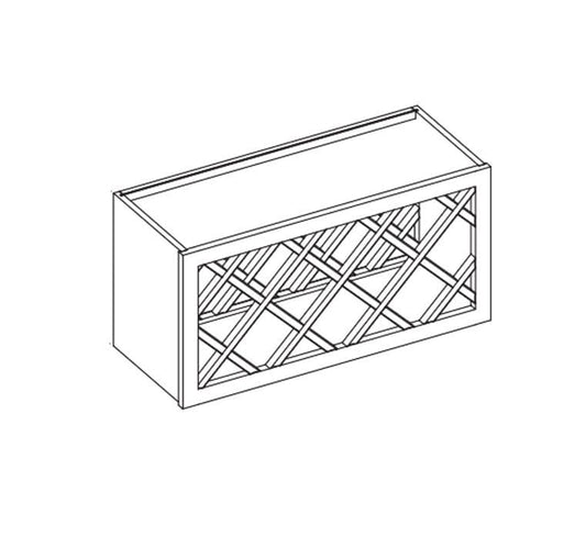 Framed - Wine Rack (12" Deep) - Kabinets.ca